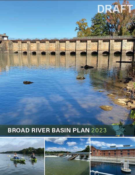Draft Broad River Basin Plan Cover